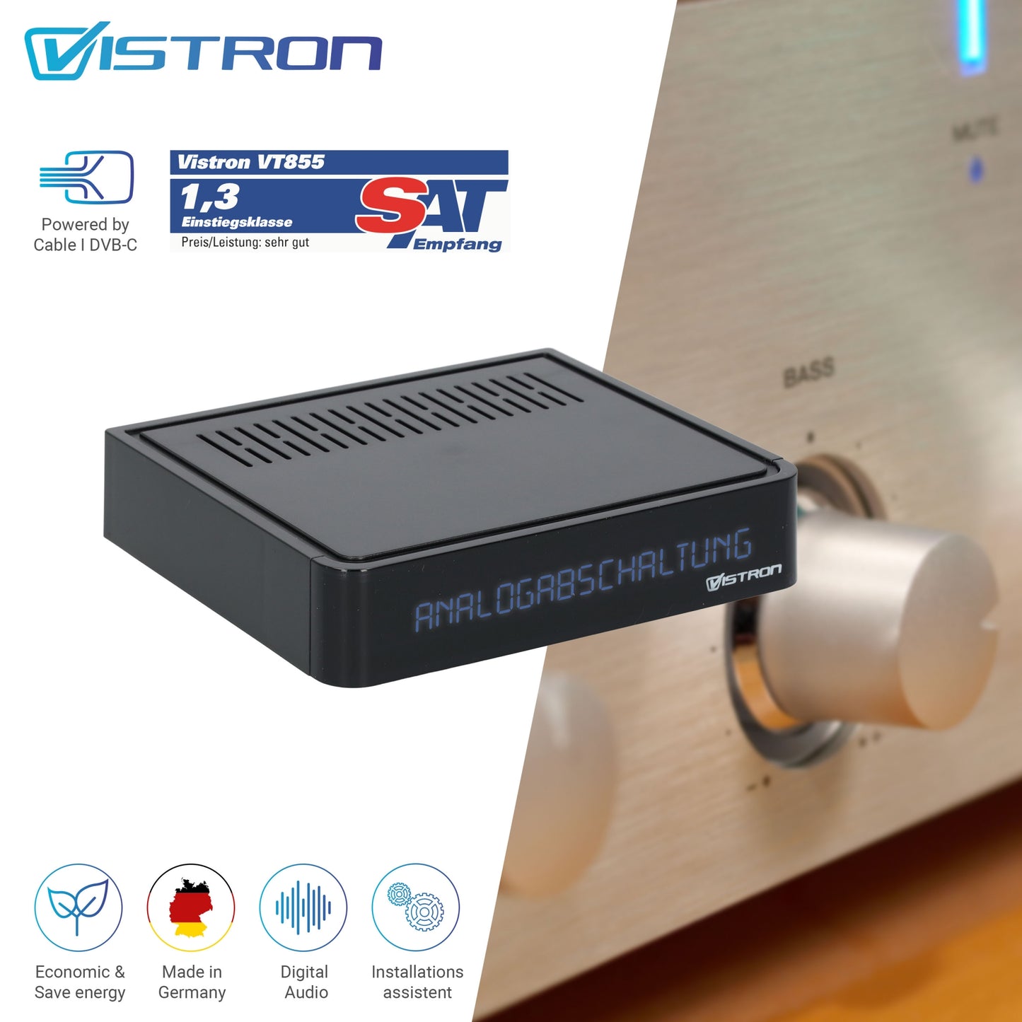 VT855-N DVB-C Radio Tuner