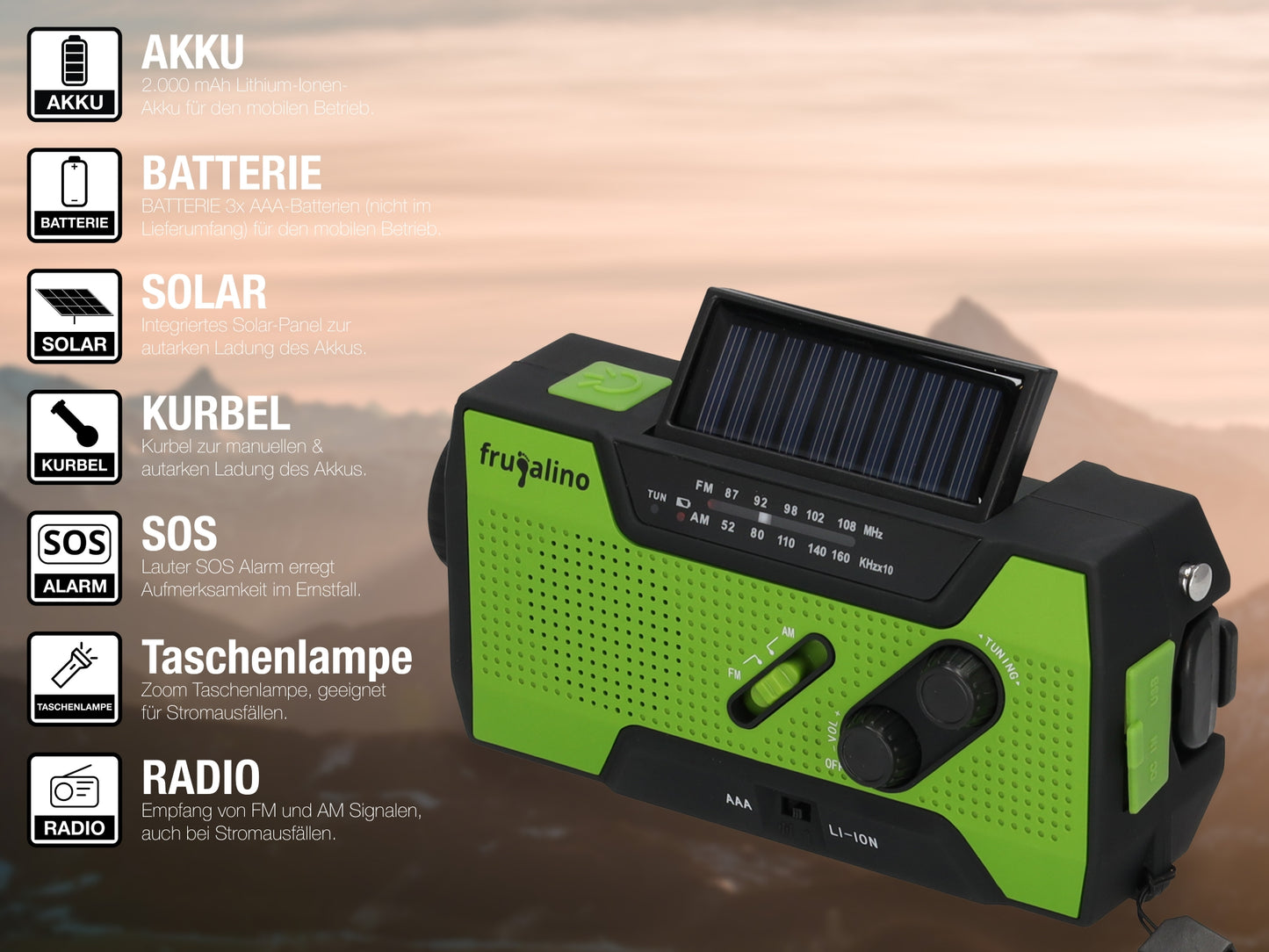 Blackout One Radio + Zoom LED