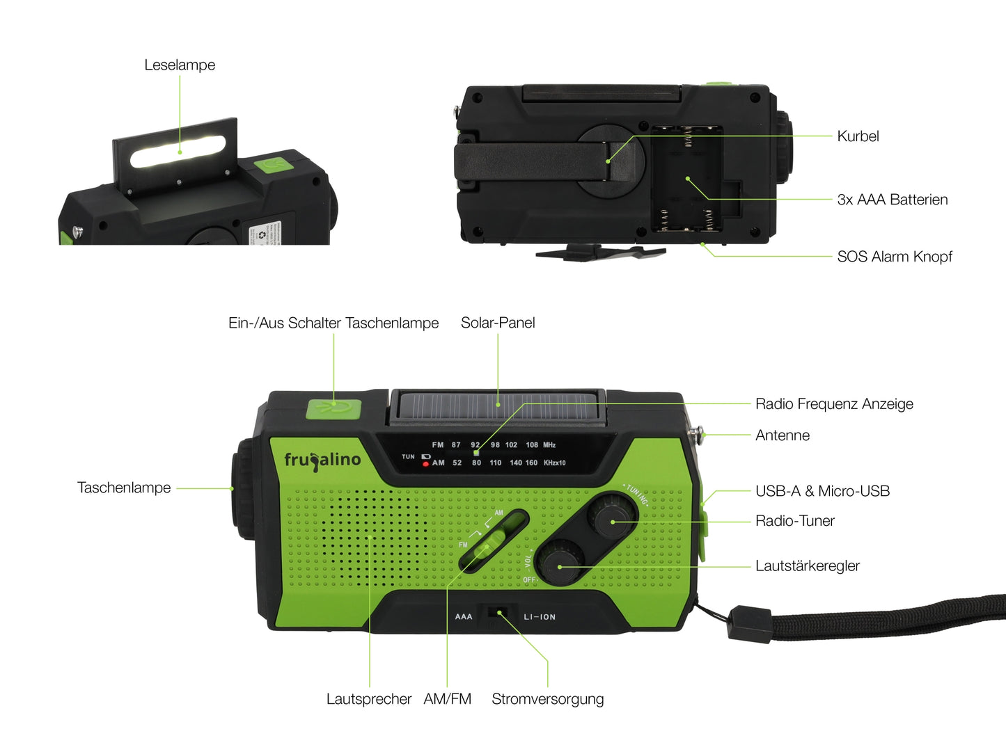 Blackout One Radio + Zoom LED