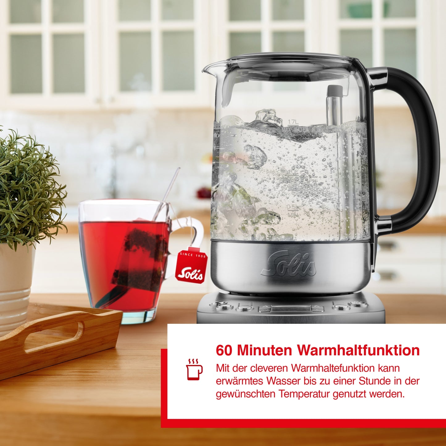 Edelstahl / Glas