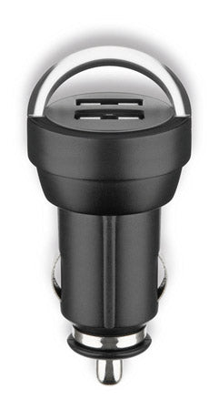Goobay Kfz Lade-Adapter 12V > 2xUSB schwarz