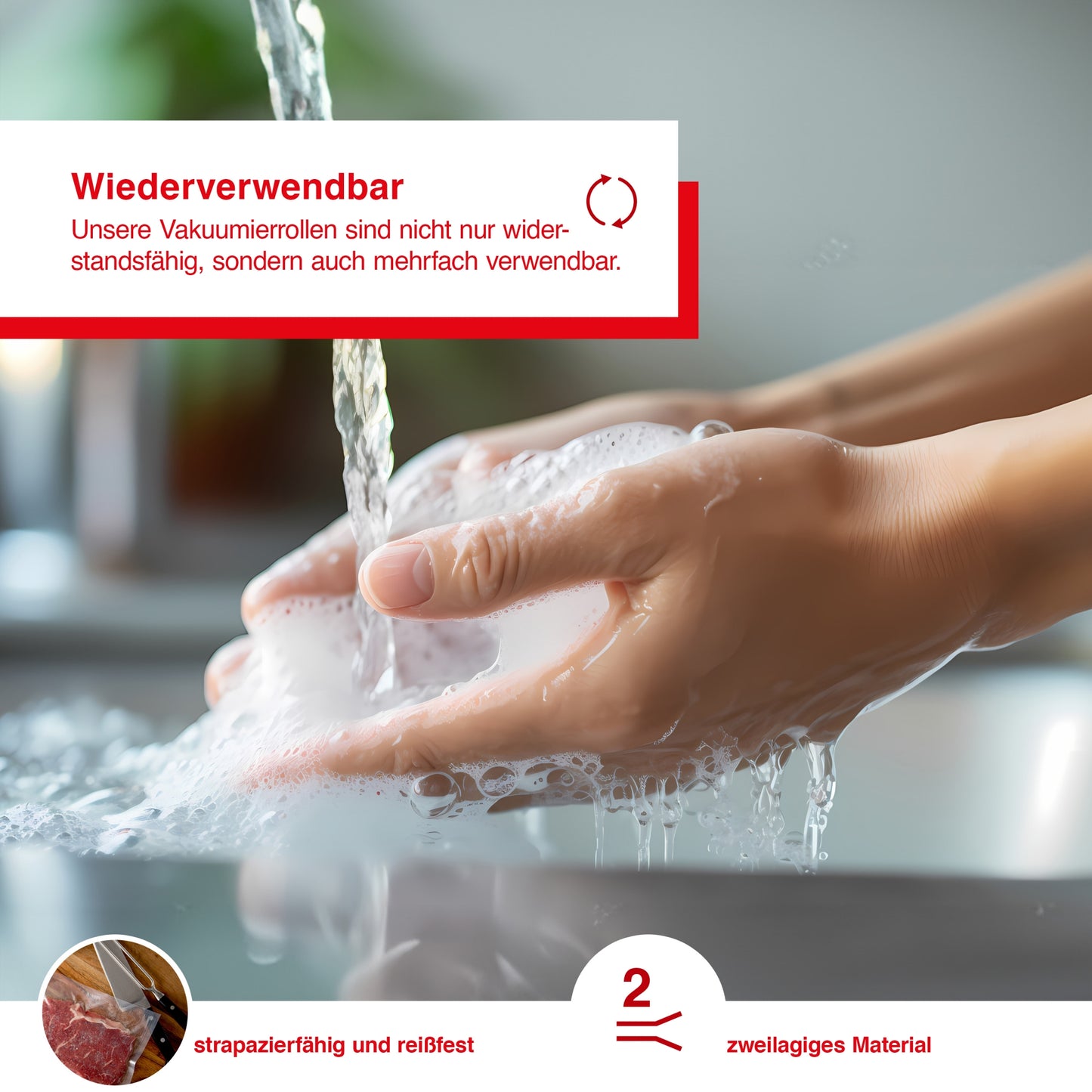 kompostierbare Vakuumierfolien