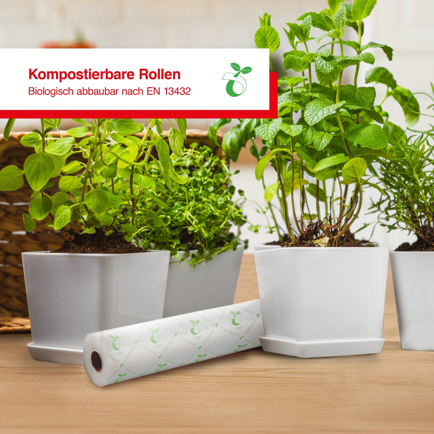 kompostierbare Vakuumierfolien