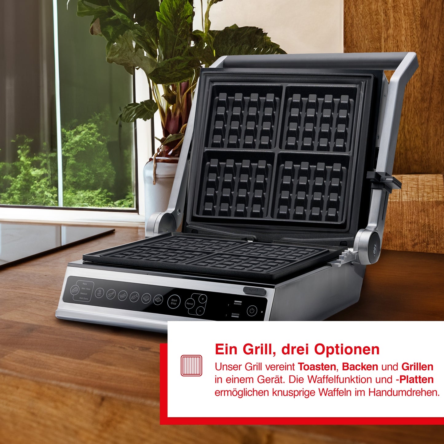 Waffel & Contact Grill Pro (Typ 7953)
