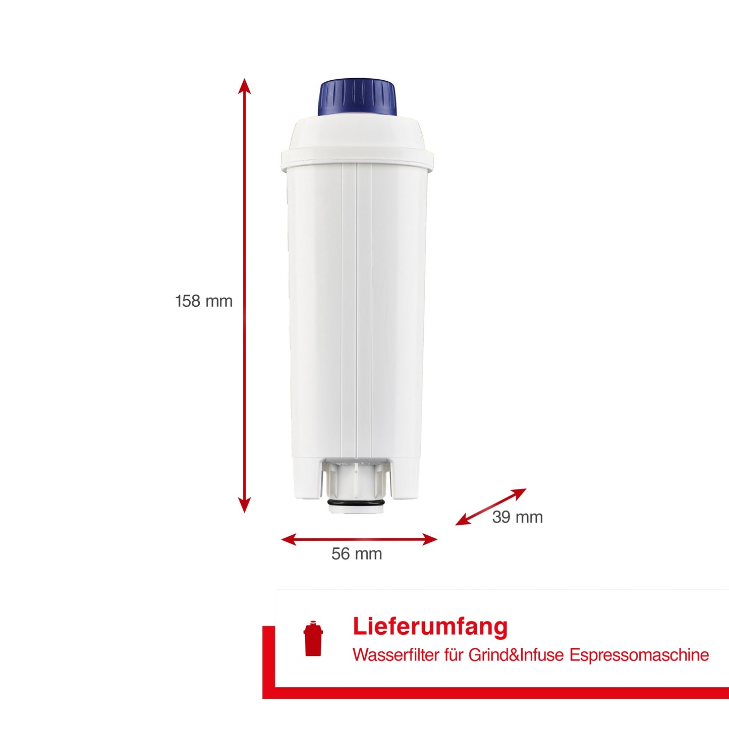 Wasserfilter für Grind&Infuse 1018