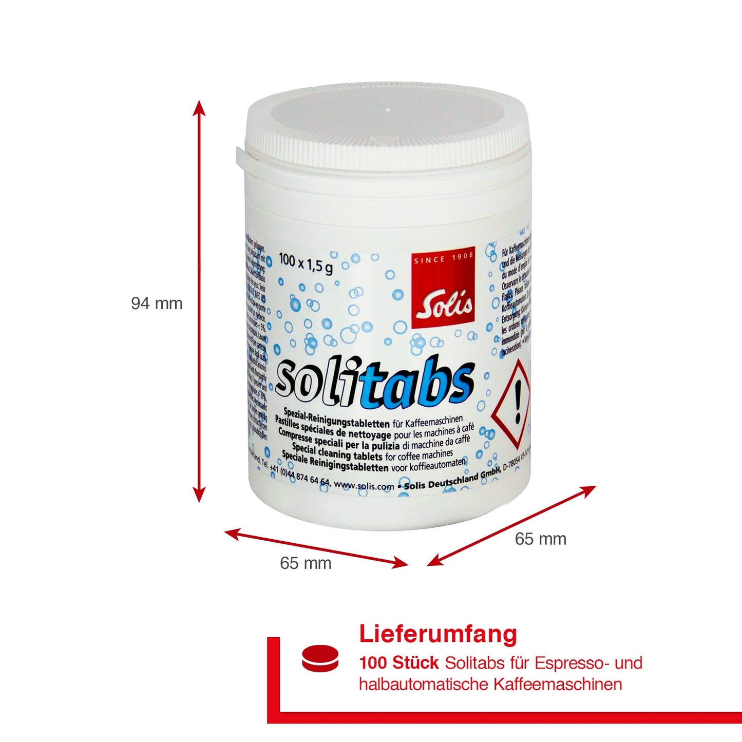 Solitabs 100er Pack