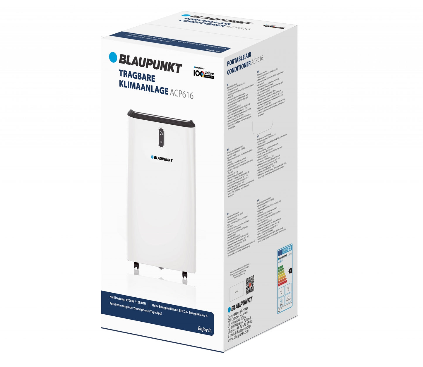 Blaupunkt ACP 616 - tragbare Klimaanlage