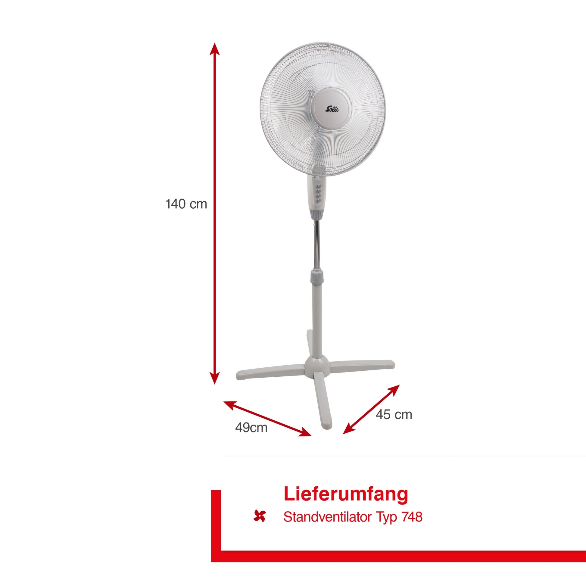 Standventilator (Typ 748) B-Ware