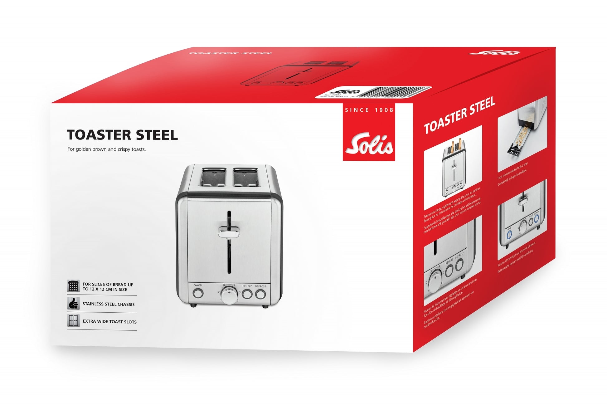 Steel Toaster (Typ 8002)