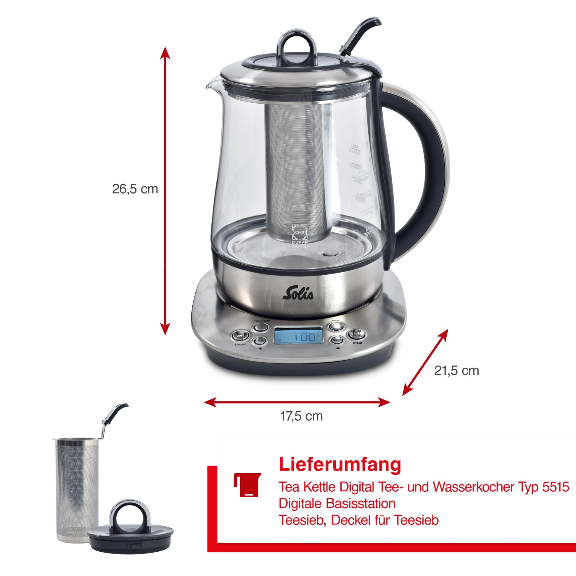 Tea Kettle Digital (Typ 5515)