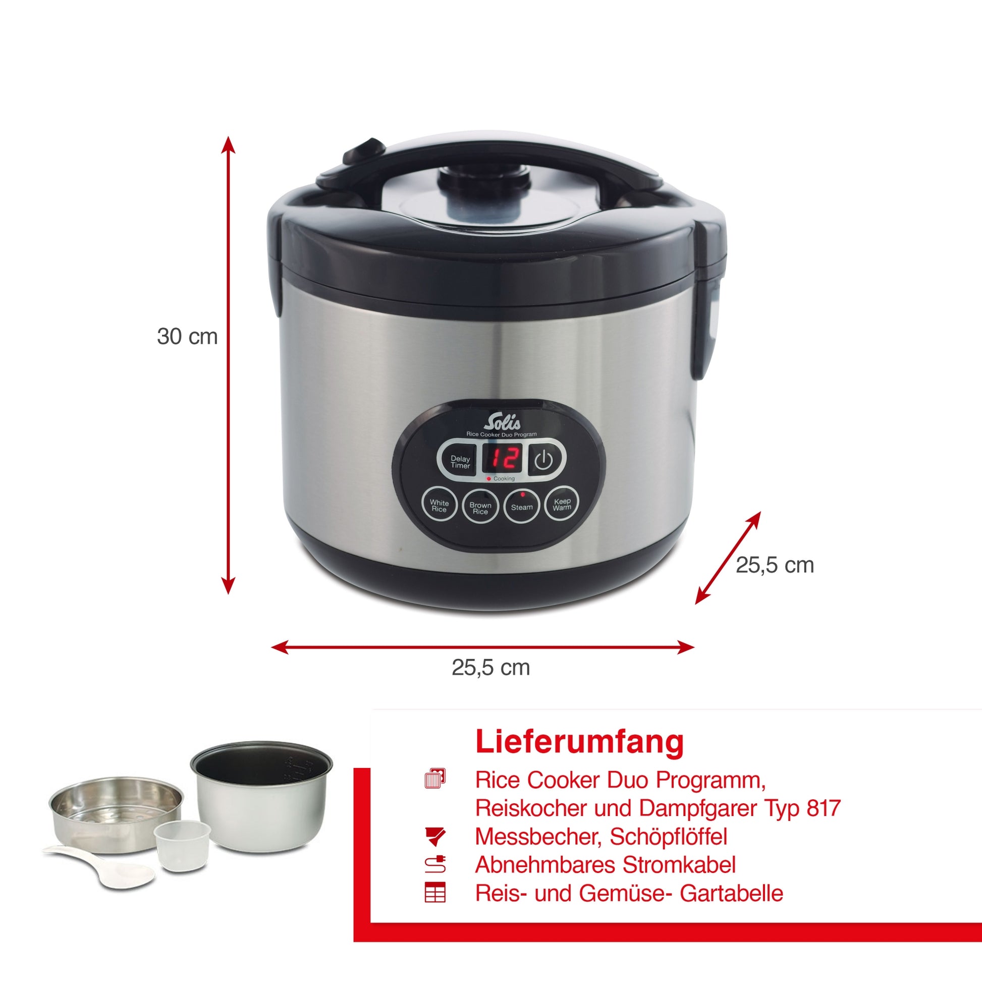 Rice Cooker Duo Programm (Typ 817)