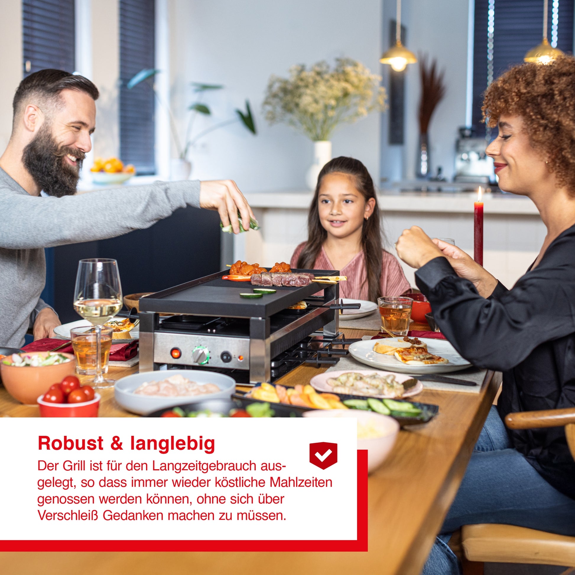 5in1 Tischgrill f&uuml;r 8 Pers. (Typ 791)