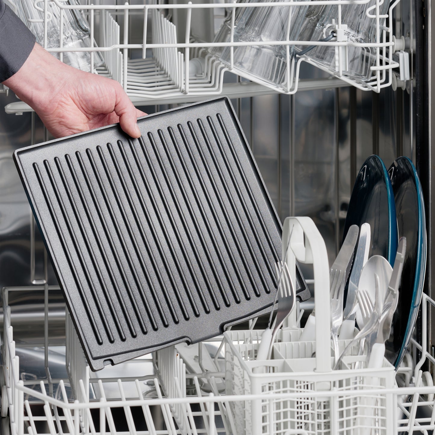 Solis Wechsel Grillplatte 28 x 25 cm