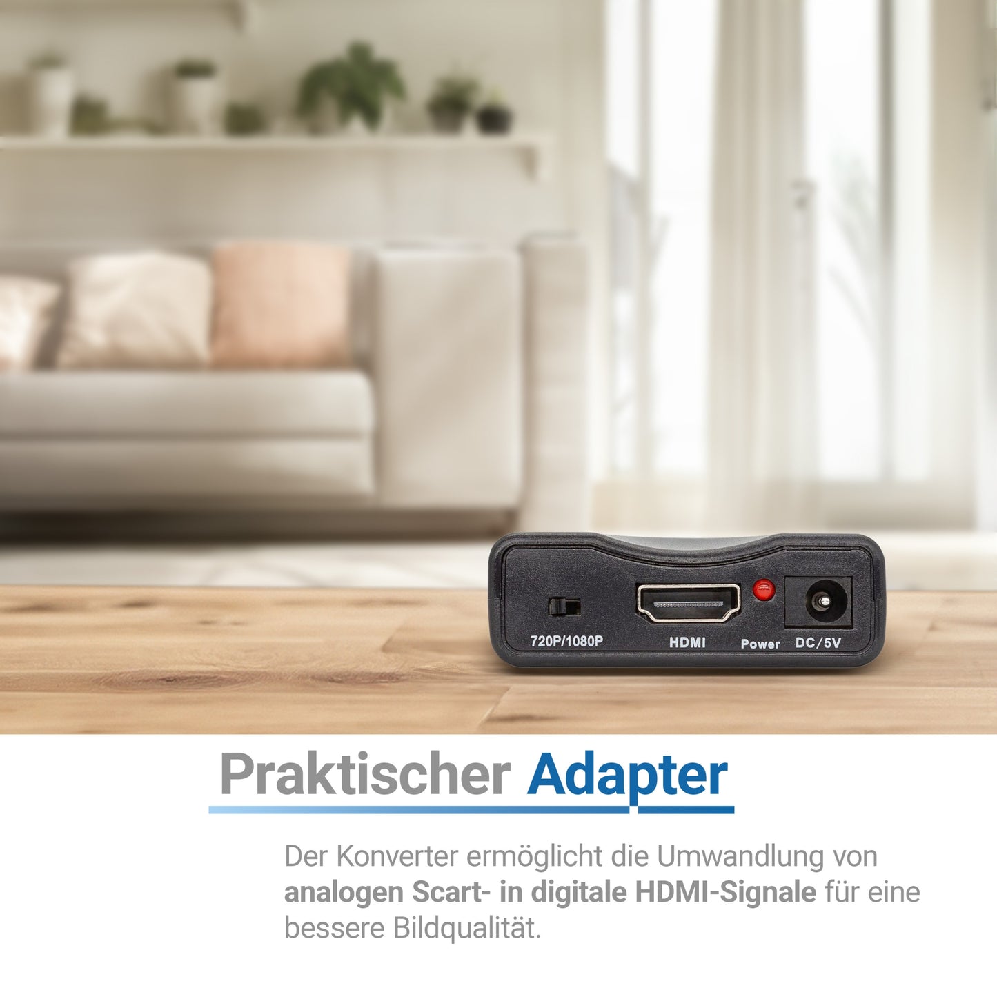 SHC 01 - Scart zu HDMI Konverter