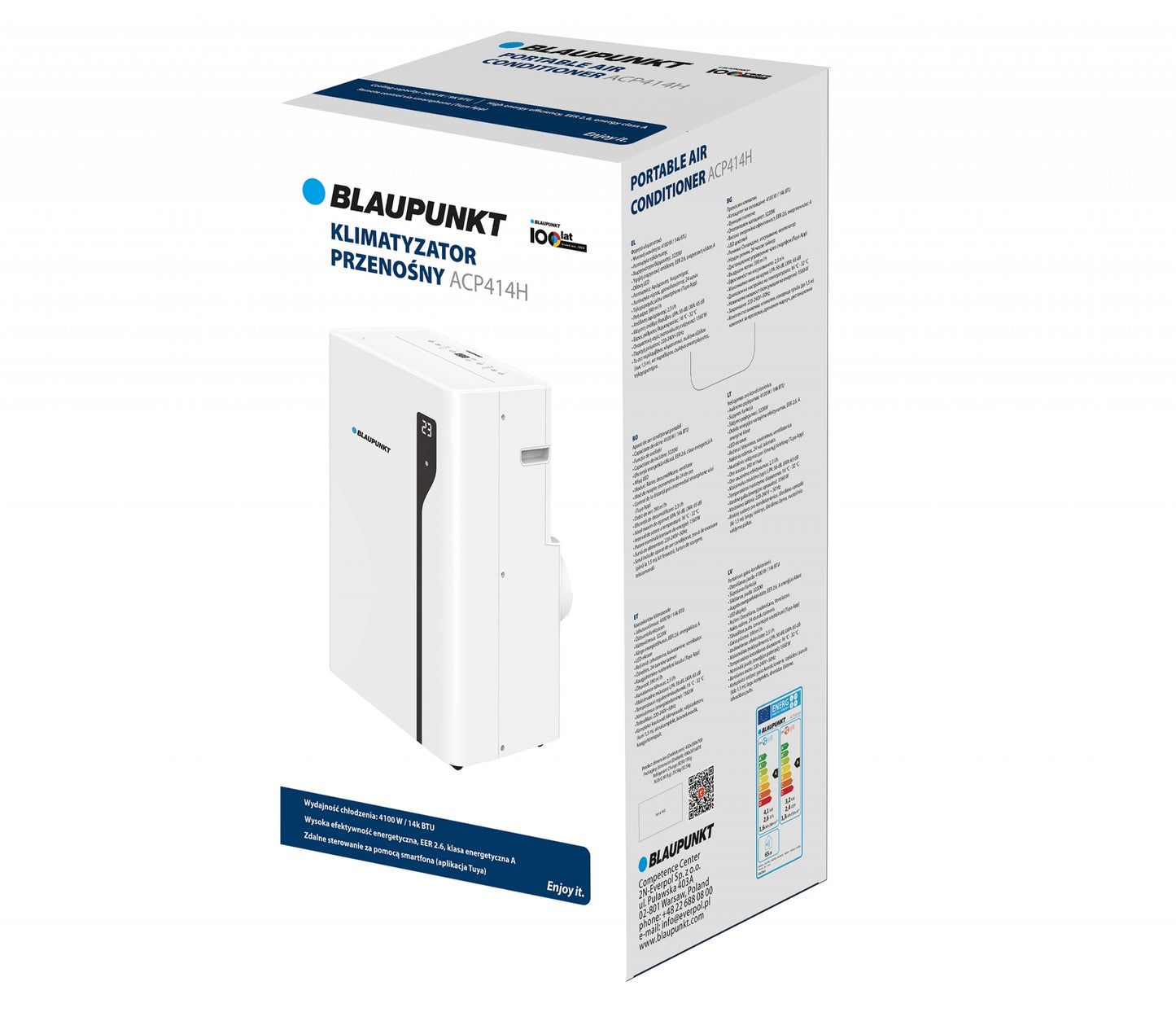 Blaupunkt ACP 414H - tragbare Klimaanlage