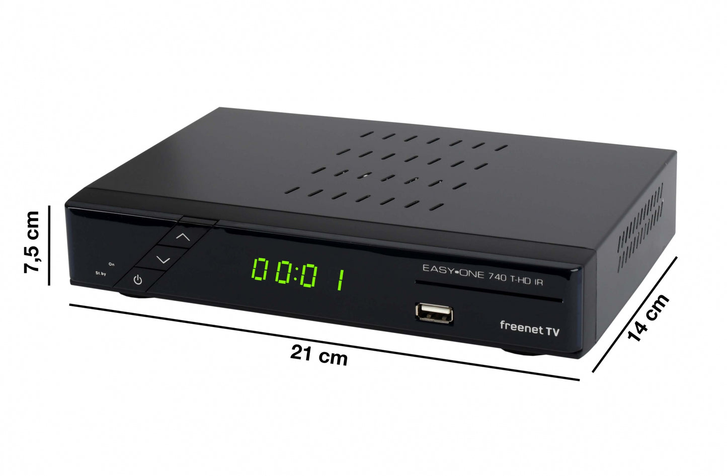 EasyOne 740 DVB-T2 Receiver Camping Bundle