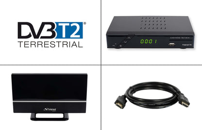 EasyOne 740 DVB-T2 Receiver Home Bundle