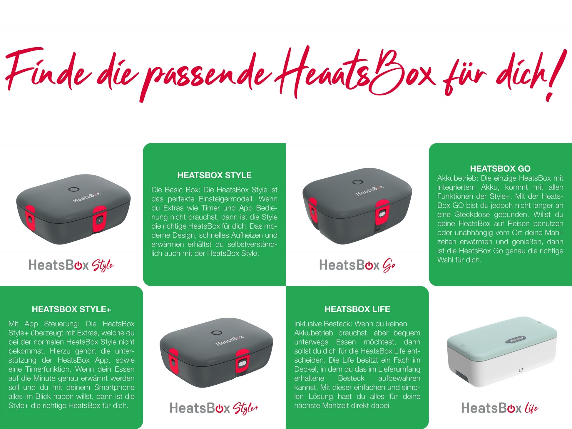 HeatsBox Style, Portable B-Ware